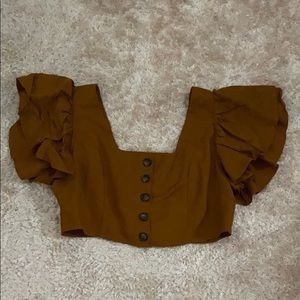 Boho crop top